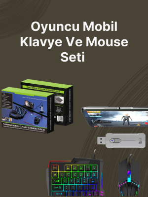 Kablosuz Mobil Oyun Kiti – 5 Parça Tam Set