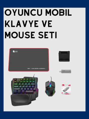 Kablosuz Mobil Oyun Kiti – 5 Parça Tam Set