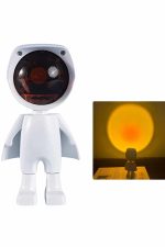 Projeksiyon Güneş Lambası Astronot Gün Batımı Projektör LED Işıklı - Görsel 2