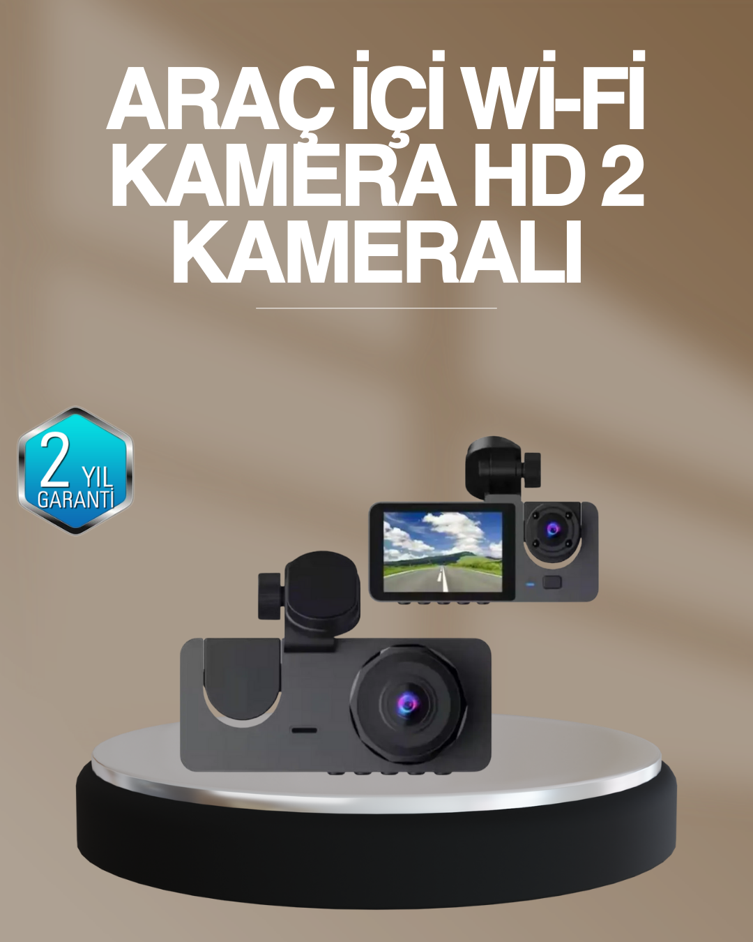 1214513_1.png DVR Araç İçi Kamera Hareket Algılayabilen 1080P CarPlay Video Kaydedici - Görsel 1