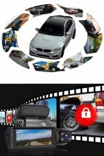 Sürüş Kamerası Video Kaydedici Hareket Algılama Gece Görüşlü - Görsel 5