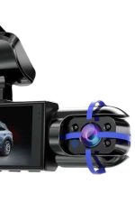 Araç İçi Full Hd Kamera Ön ve Arka Kameralı Ekranlı Araç Kamerası - Görsel 3