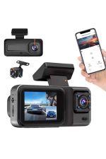 DVR Araç İçi Kamera Ön ve İç Kamera 2 İnç Ekranlı Çift Kamera - Görsel 5