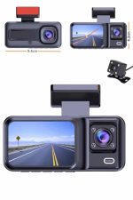 Ekranlı Sürüş Kaydedici DVR Ön ve Arka Kameralı Full HD Çözünürlüklü - Görsel 5