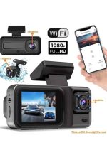 2 İnç Araç İçi Kameralı Ekran 1080P Full HD Kaliteli Hafıza Kart Destekli - Görsel 2