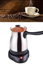 Çelik Kahve Makinesi Cezve 800 Watt Paslanmaz Çelik Türk Kahvesi Makinesi - Görsel 3