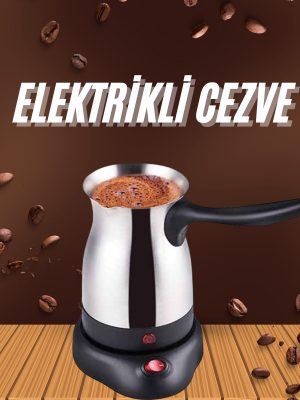 Elektrikli Türk Kahvesi Makinesi Elektrikli Cevze Telveli