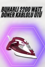 2200W Seramik Kaplama Estetik Tasarımı 360 Derece Dönebilir Kablosu