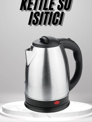 Su Isıtıcı 220 - 240 V Paslanmaz Çelik Kettle Uzun Ömürlü 2000 Watt