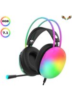 Kablosuz Bluetooth Kulaklık RGB Işıklı Kulak Üstü 5.3 Bluetooth Bağlantılı - Görsel 2