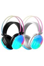 Kablosuz Bluetooth Kulaklık RGB Işıklı Kulak Üstü 5.3 Bluetooth Bağlantılı - Görsel 4