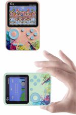 Game Box Oyun Konsolu 500 Retro Oyunlu Mini Taşınabilir 3 İnç - Görsel 5