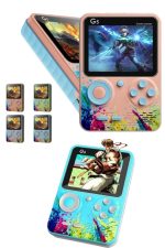 Çocuklara Özel 4K HD Retro Oyun Konsol El Atari Taşınabilir 500 Oyunlu - Görsel 4