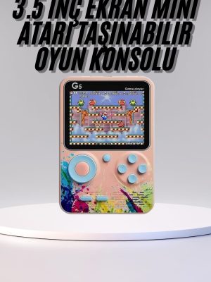 Game Box Mini 500 Adet Retro Oyun Taşınabilir Oyun Konsolu