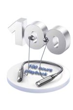 120 Saat Bluetooth Kulaklık Kablolu Boyun Askılı SD Kart Girişli ANC Özellikli - Görsel 5