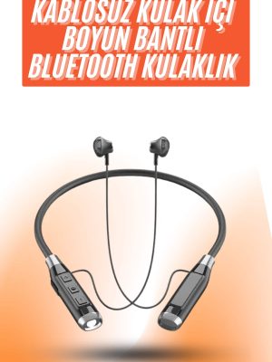 Yeni Nesil Silikonlu Kulak İçi Kablosuz Kesintisiz Bluetooth Kulaklık Kablolu