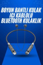 Boyun Bantlı SD Kart Girişli Yüksek Perfomanslı Bluetooth Kulaklık