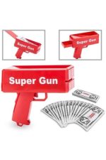 Kırmızı Çocuklara Özel Para Fırlatma Makinesi Para Saçma Tabancası - Görsel 3