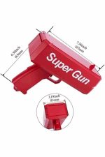 Para Dolar Atma Makinası Super Money Gun Para Saçma Fırlatma Tabancası - Görsel 5