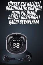 Ultrapods Led Göstergeli Oyuncu Kulaklığı ANC Destekli Bluetooth 5.3 - Görsel 2