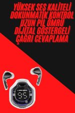 Yeni Nesil Ultrapods Pro Bluetooth Kulaklık Extra Bass Yüksek Mikrofon Kalitesi - Görsel 2