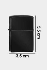 Siyah Kutulu Metal Çakmak Benzinli Hediyelik Eşya - Görsel 5