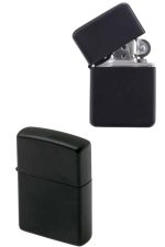 Doldurulabilir Siyah Benzinli Çakmak Metalik - Görsel 5