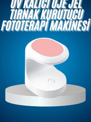 Kalıcı Oje Kurutucu UV Led Teknolojisi Taşınabilir Mini Tırnak Kurutucu