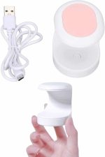 Protez Tırnak Kurutucu Kalıcı Oje Led Oje Kurutucu UV Işınlı Taşınabilir - Görsel 2