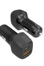 Araç İçi Şarj Cihazı 38W Güç Kapasiteli Type-C Girişli Araba Çakmaklık - Görsel 3