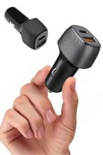 38W Oto Çakmaklık Araç Içi Şarj Cihazı Hızlı Şarj Uzun Ömürlü - Görsel 3