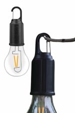 Taşınabilir Şarjlı Led Ampul Askılı Lamba Kamp Bahçe Lambası - Görsel 4