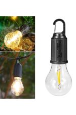 Şarjlı Aydınlatma Ampul Tasarımlı Ambians Işık Askılı Kamp Lambası - Görsel 2