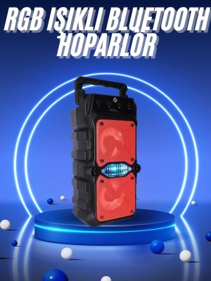 Ses Bombası Kablosuz Bluetooth Hoparlör Çift Çıkışlı Yüksek Ses Kaliteli Hoparlör