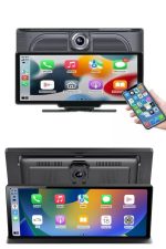 4K Ultra Araç İçi Ön ve Arka Kameralı Ekran HD 2 Kameralı Torpido Üstü Araç Multimedya - Görsel 4