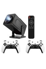 Retro Video Oyunu Konsolu Android Tv El Oyun Konsolu WIFI Taşınabilir Projeksiyon Cihazı - Görsel 3