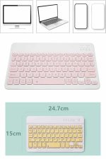 Kablosuz Bluetooth Bağlantılı Taşınabilir Q Klavye Tüm Cihazlara Uyumlu - Görsel 3