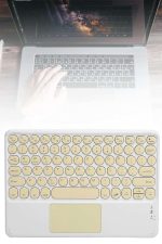 Profesyonel Wifi Q Klavye Bluetooth Klavye Touchpad 10.8 Inç - Görsel 5