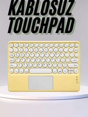 Profesyonel Wifi Q Klavye Bluetooth Klavye Touchpad 10.8 Inç