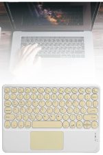 Bluetooth Touchpad Klavye 10.9 inch Kablosuz Wifi Q Klavye Slim - Görsel 3