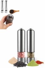 Tuz Baharat Öğütücü Otomatik Baharat Değirmeni Uzun Ömürlü Pratik - Görsel 2