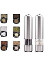 Tuz Baharat Öğütücü Otomatik Baharat Değirmeni Uzun Ömürlü Pratik - Görsel 3