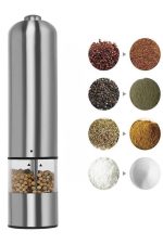 Işıklı Otomatik Tuz ve Karabiber Öğütücü Baharat Öğütücü - Görsel 4