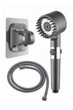 Yüksek Performanslı Masaj Etkili Su Tasarruflu Duş Başlığı Krom Kaplama Uzun Ömürlü - Görsel 2