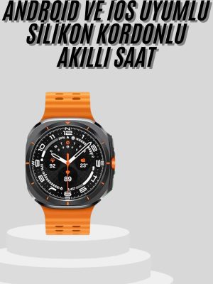 Yeni Nesil Çağrı Cevaplayabilen 47 MM Titreşimli Çok Fonksiyonlu Akıllı Saat