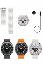 2025 Model Gelişmiş Özellikli Nabız Sensörlü Spor Takibi Yapabilen Titreşimli Saat - Görsel 4