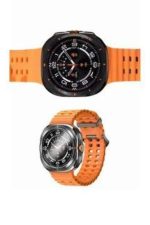 Akıllı Saat Unısex Zarif Görünümlü Titanyum Kasa Amoled Ekran Müzik Dinleme - Görsel 3