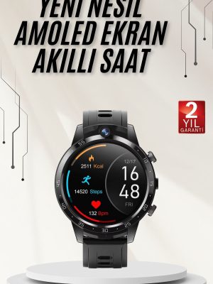 Akıllı Saat 3 Kordon Akıllı Saat Android ve İOS Uyumlu Uzun Ömürlü Titreşimli