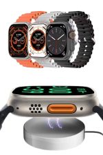 Yeni Nesil Akıllı Saat Uyku ve Sağlık Takibi Titeşimli Sesli Arama Mesaj ve Bildirim Görme - Görsel 4