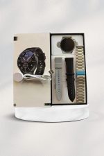 Akıllı Saat Çoklu Kordon Seçeneği Amoled Ekran Çok Fonksiyonlu Bluetooth Bağlantılı - Görsel 3